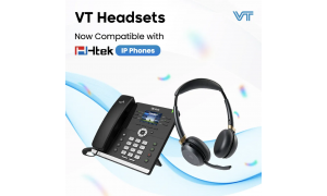 IP-телефоны Htek теперь совместимы с гарнитурами VT