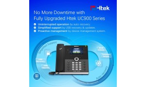Htek представляет обновленную серию IP-телефонов UC900 для бесперебойной связи