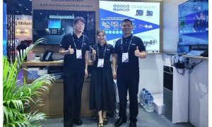 Htek представила инновационные решения для бизнес-коммуникаций на InfoComm Asia 2025