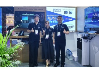 Htek представила инновационные решения для бизнес-коммуникаций на InfoComm Asia 2025