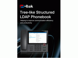 IP-телефоны Htek поддерживают упорядочение и отображение контактов из телефонной книги LDAP